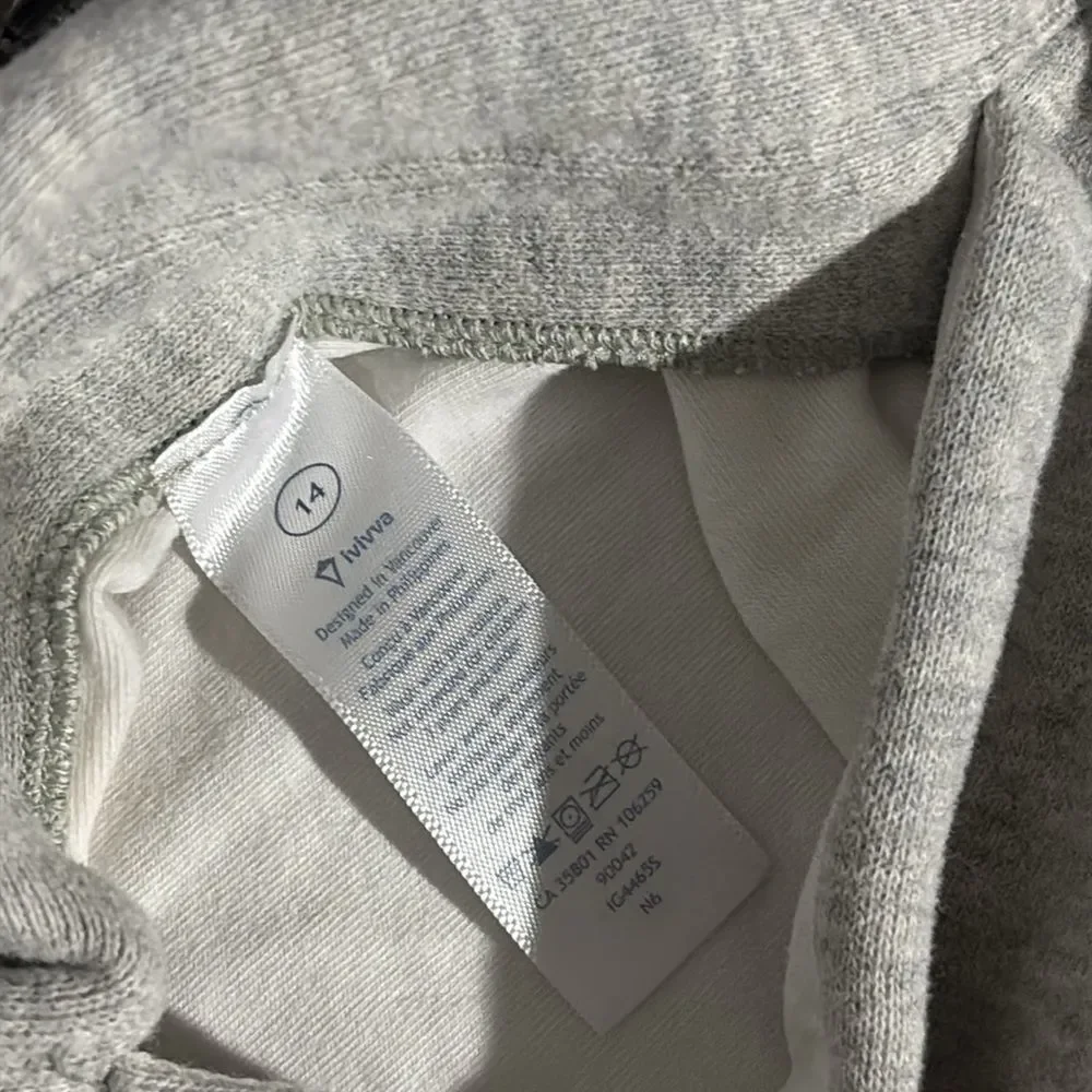 Ivivva by Lululemon Sea To Sky Hoodie Jacket Girls Size 14